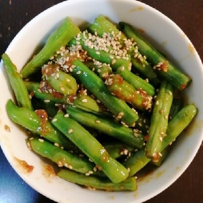 いつもワンパターンな味付けでしたので、新鮮でした。
味噌といんげんあいますね！